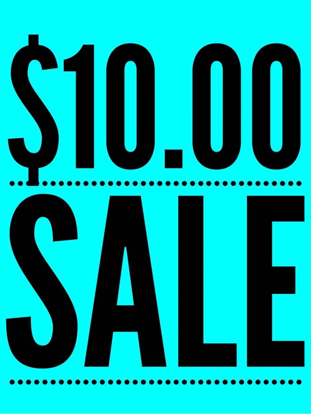 $10 Sale